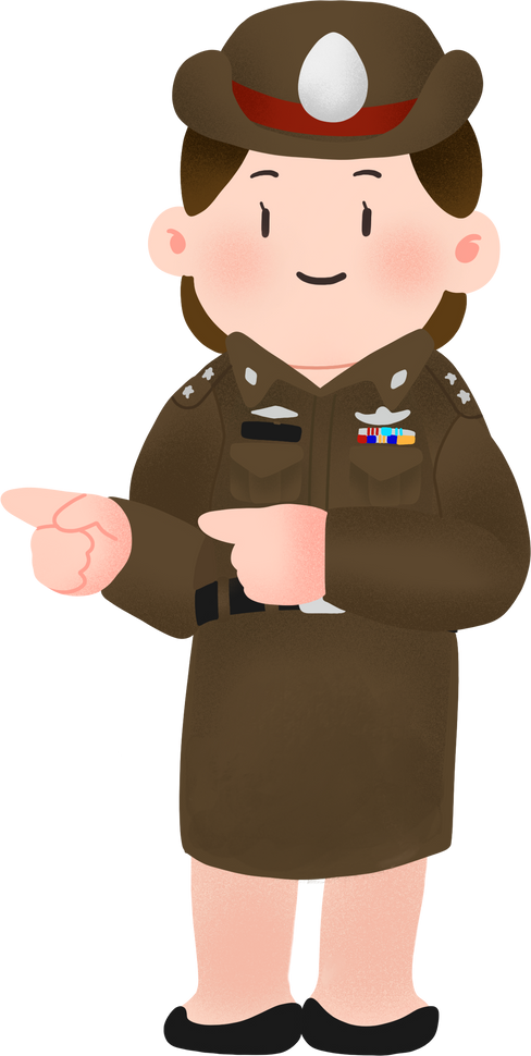 character thai police